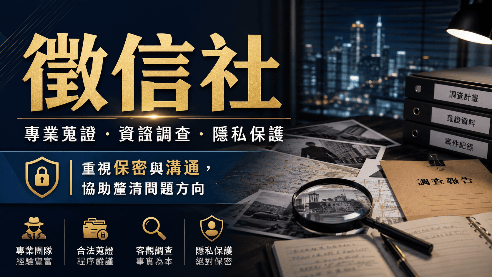 法律諮詢或其他需要蒐集資訊與證據的情況時,許多人會尋求徵信社協助。